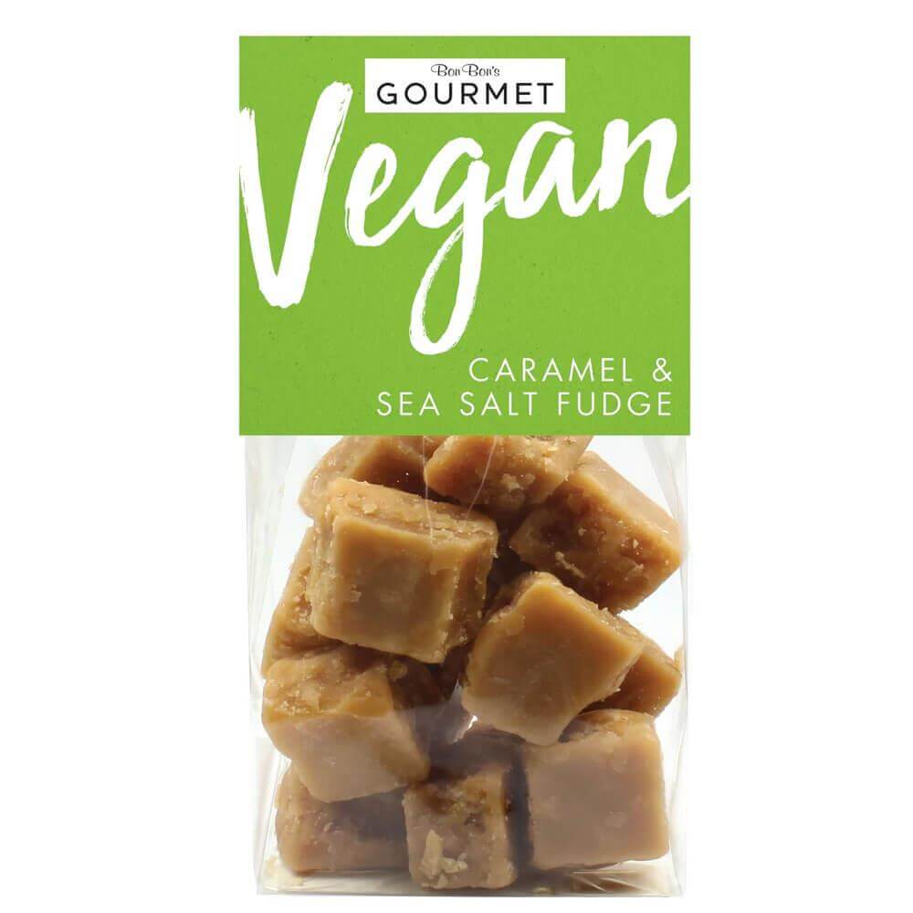 Bon Bon's Vegan Caramel & Sea Salt Fudge 150g